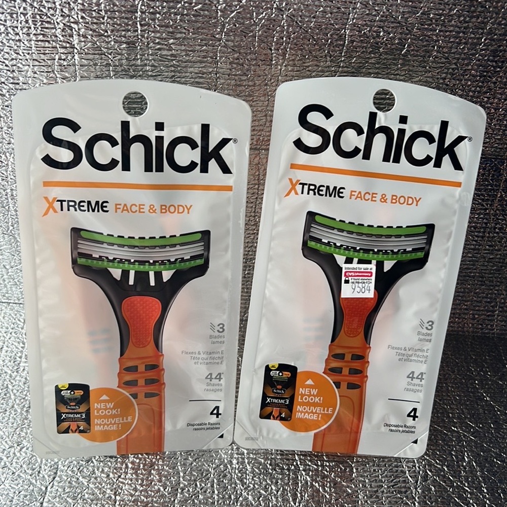Schick Razors bundle of 2